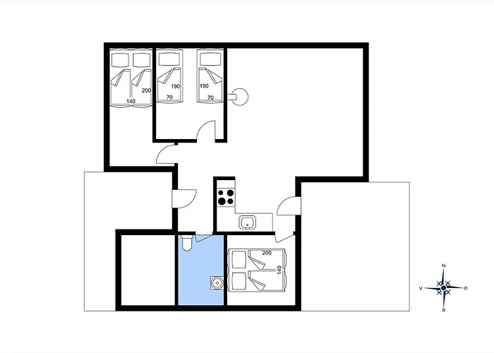 509-lemvig-stranden-11 Tatil Evi *